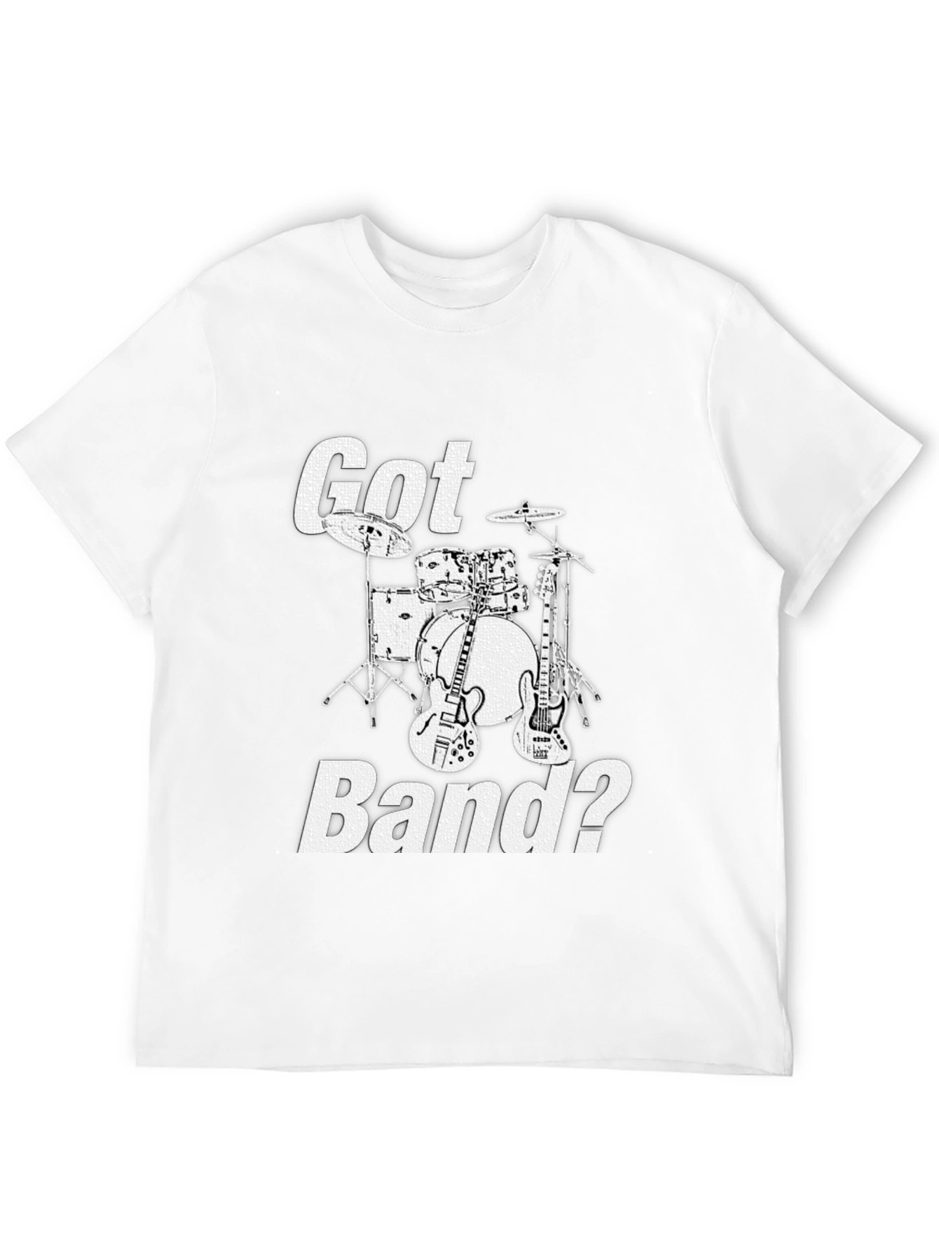Got Band? Black Graphic T-Shirt - Musicians Tee