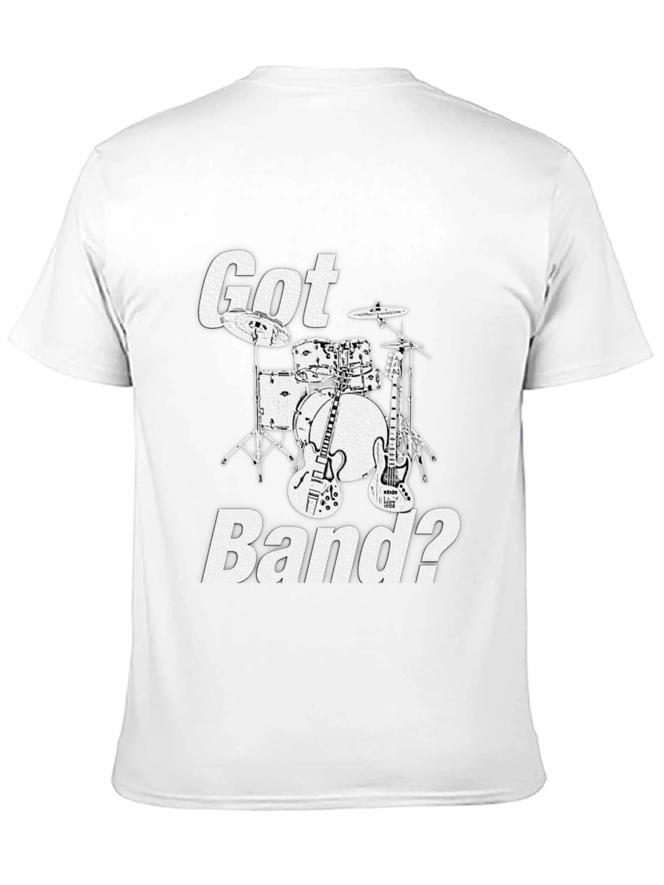 Got Band? Black Graphic T-Shirt - Musicians Tee