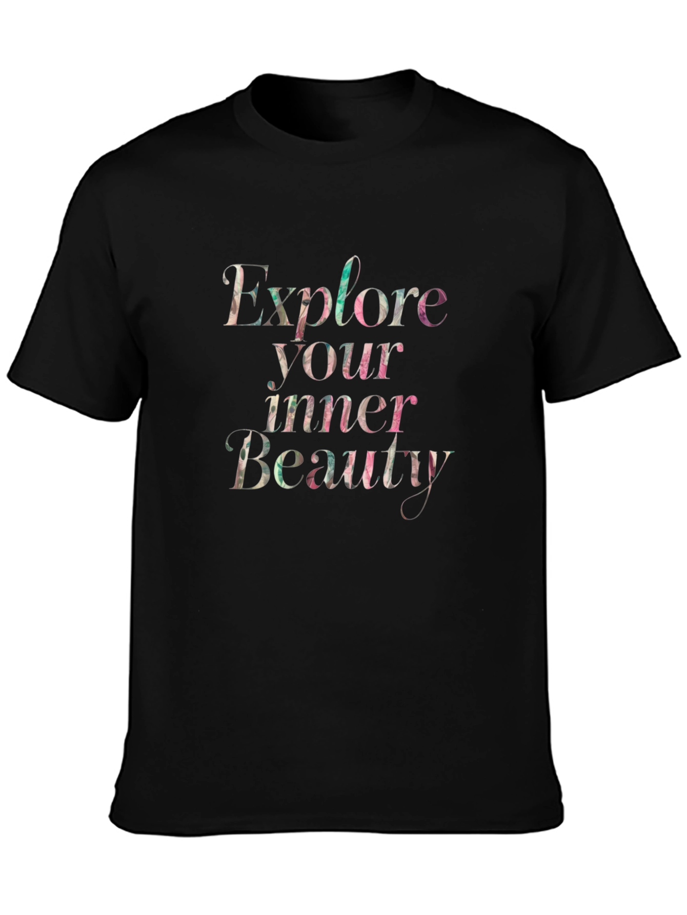 Explore Inner Beauty Black T-Shirt