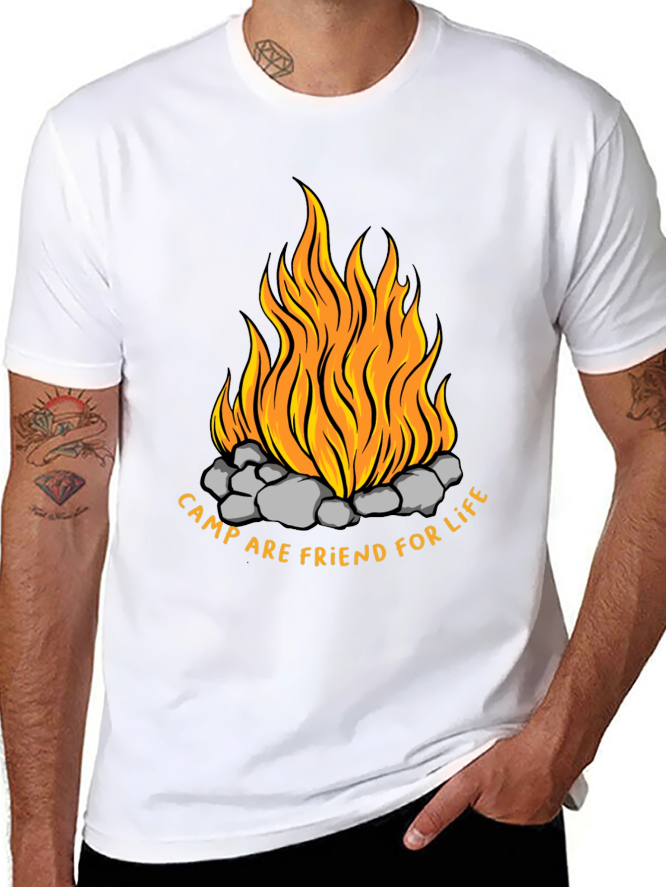 Camp Friends for Life Graphic T-Shirt