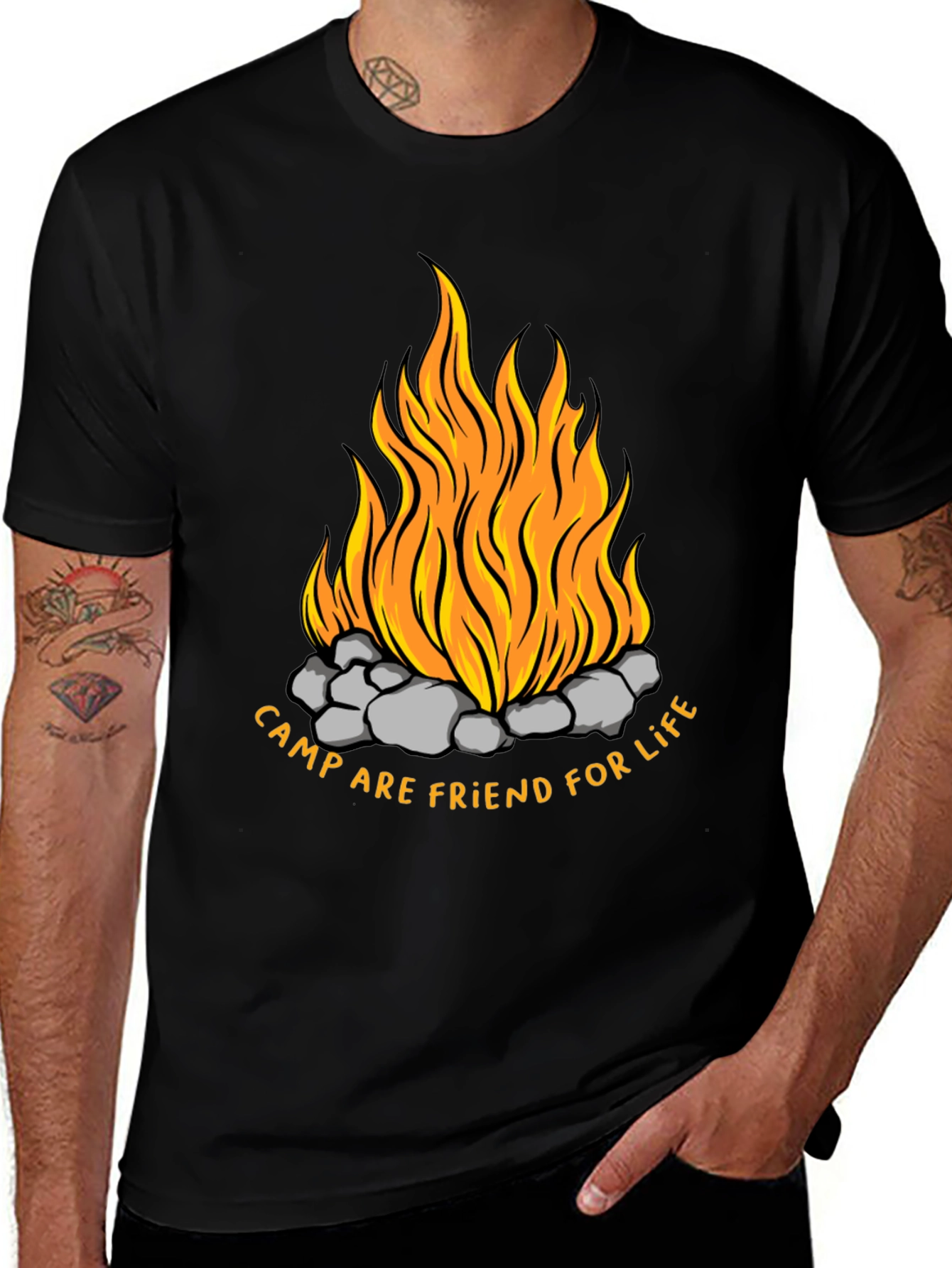 Camp Friends for Life Graphic T-Shirt