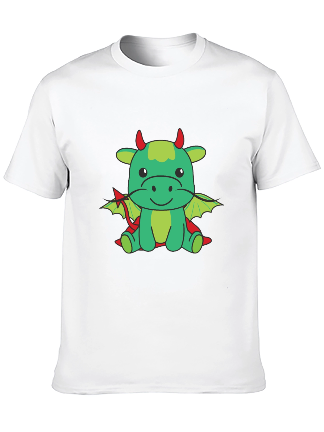 Cute Cartoon Dragon Graphic Tee