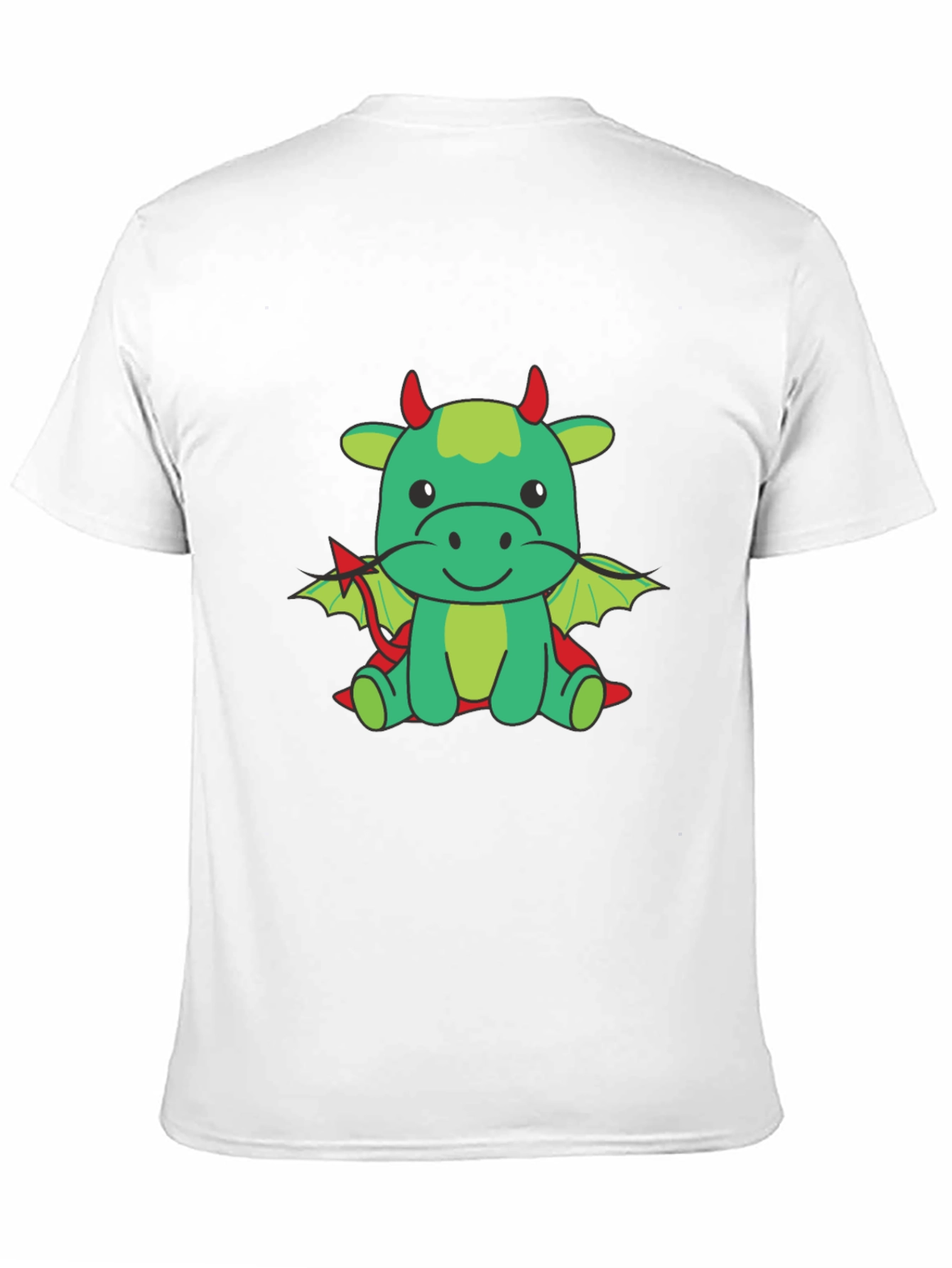 Cute Cartoon Dragon Graphic Tee