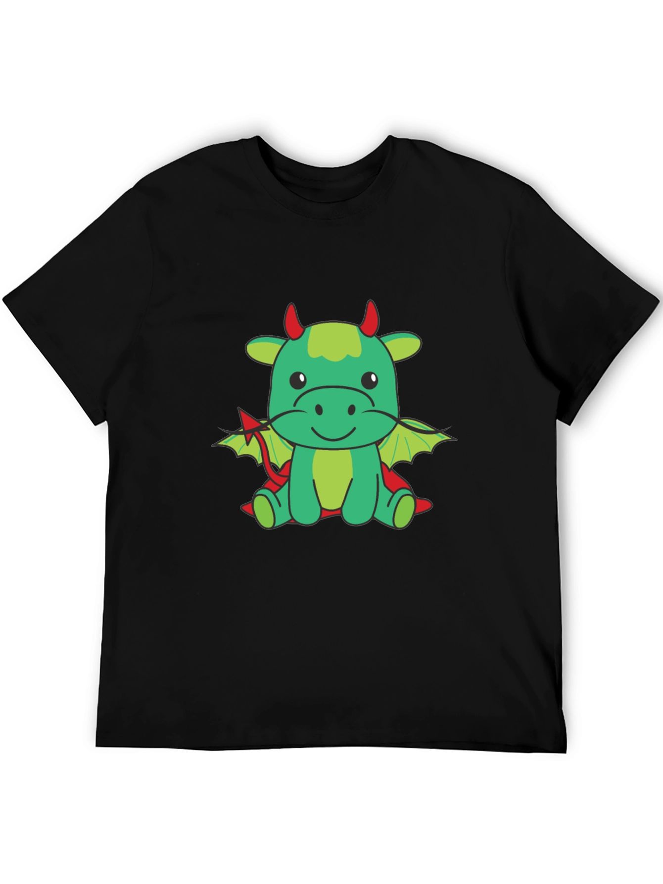 Cute Cartoon Dragon Graphic Tee