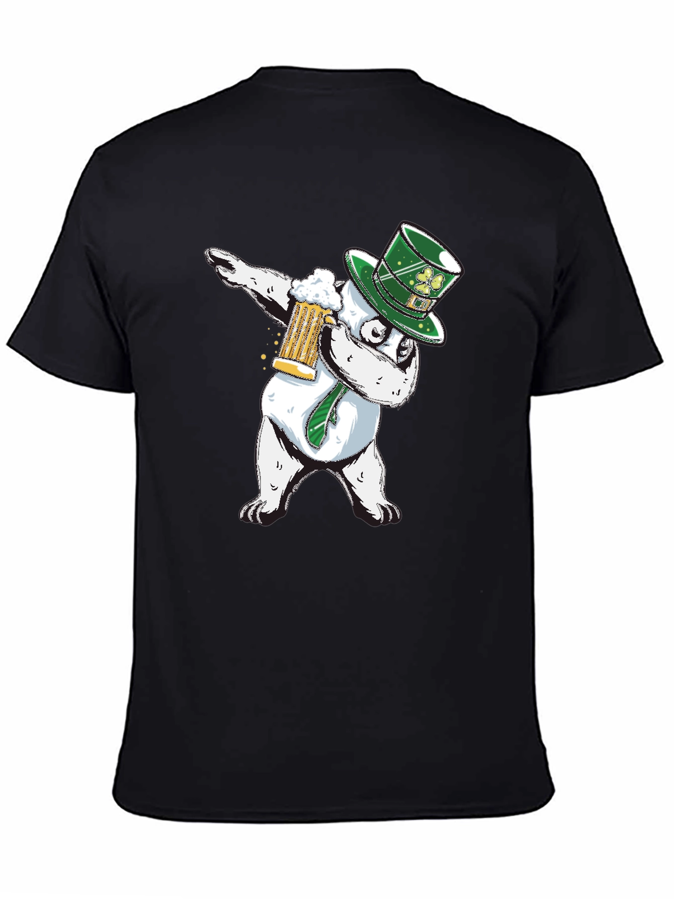 St. Patricks Day Bear Dabbing T-Shirt