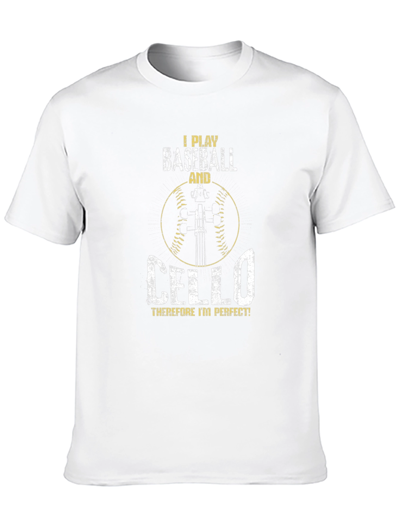 I Play Baseball and Cello T-Shirt