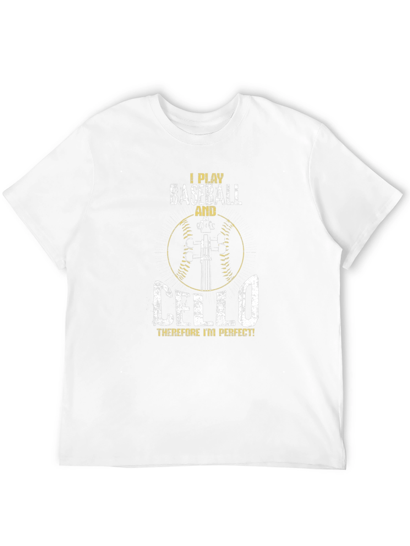 I Play Baseball and Cello T-Shirt