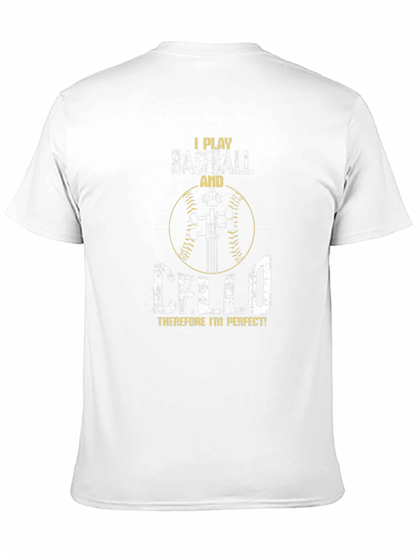 I Play Baseball and Cello T-Shirt