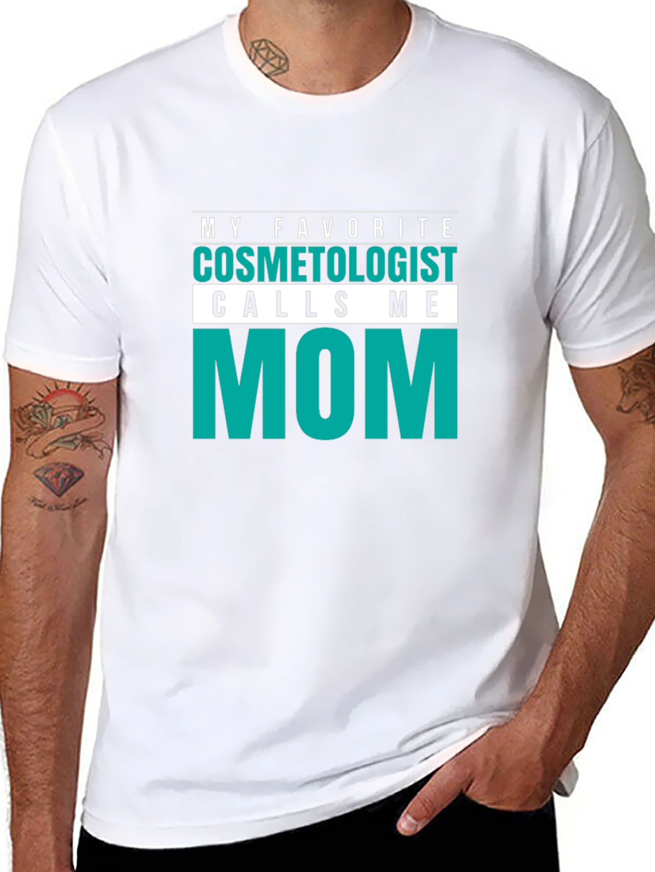 Cosmetologist Mom T-Shirt - Gift For Mom