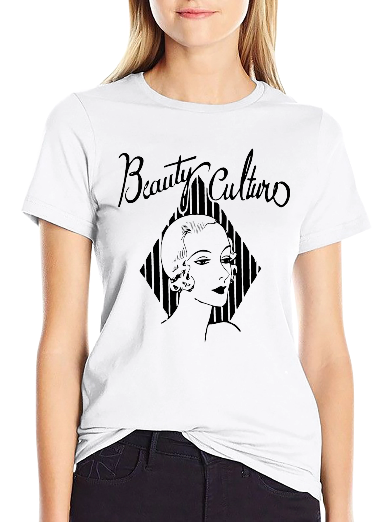 Beauty Culture Graphic T-Shirt - Retro Chic Tee