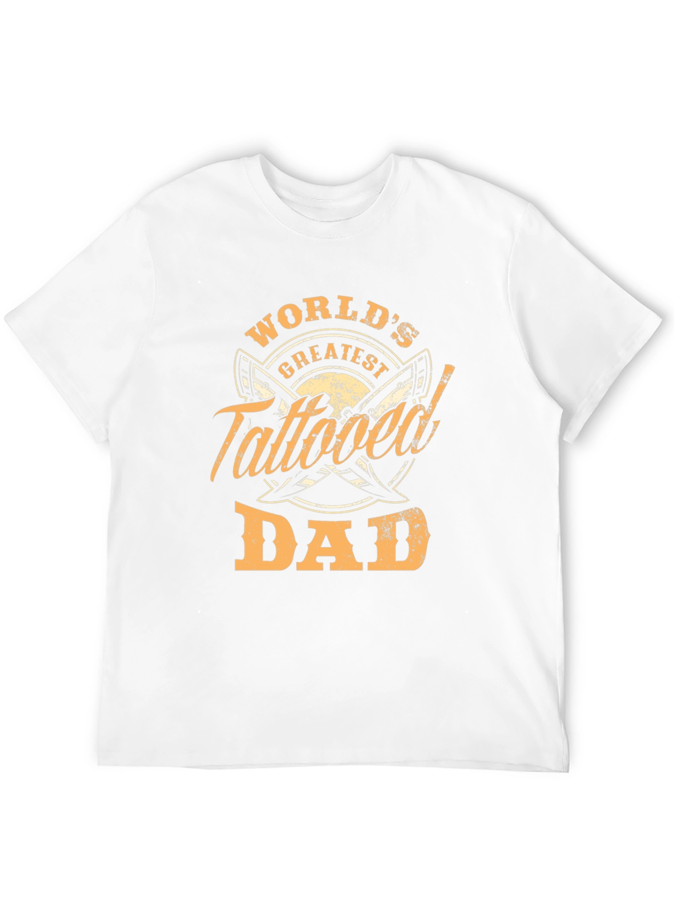 Worlds Greatest Tattooed Dad Graphic T-Shirt