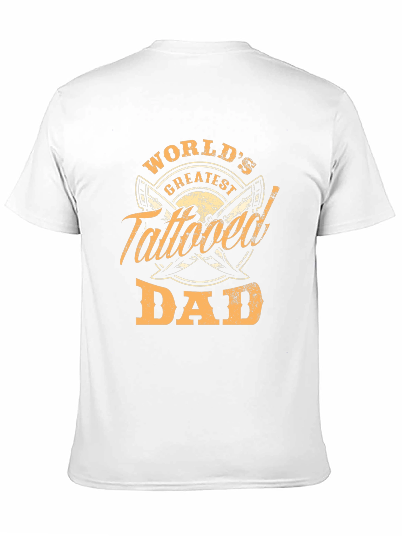 Worlds Greatest Tattooed Dad Graphic T-Shirt