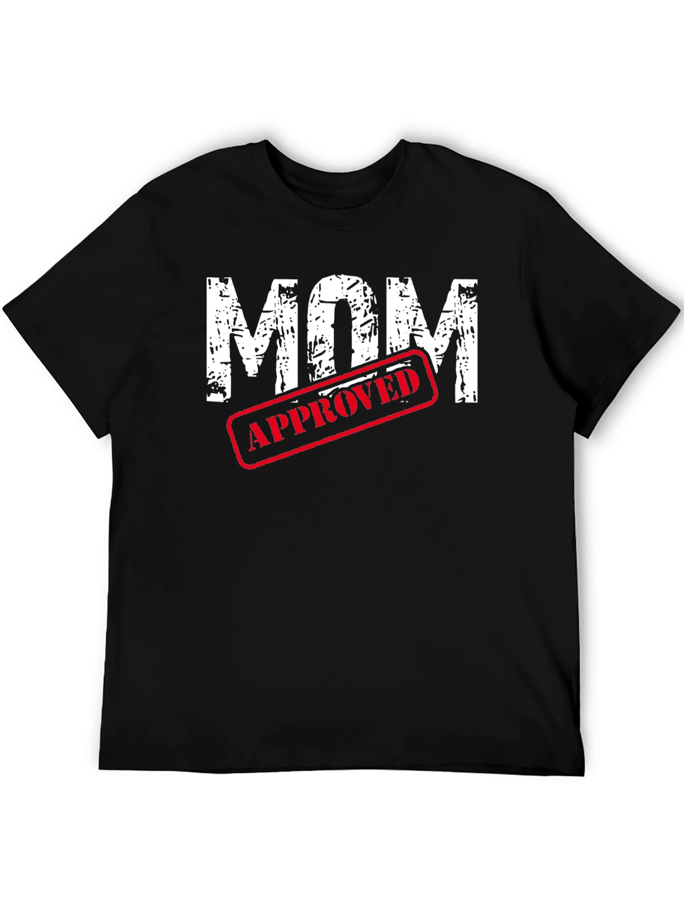 Mom Approved Graphic Tee - Mens Black T-Shirt