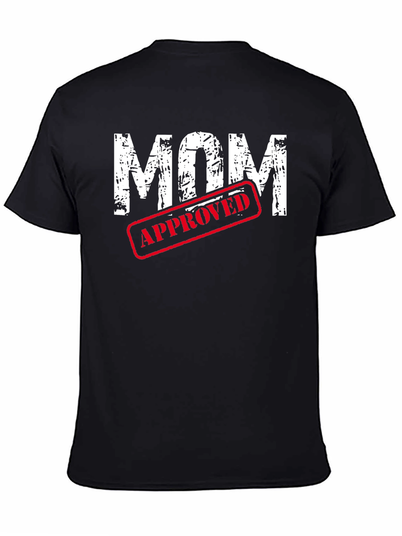 Mom Approved Graphic Tee - Mens Black T-Shirt