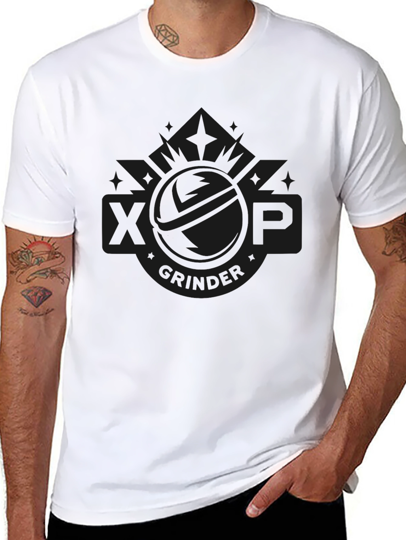 XOP Grinder Black T-Shirt