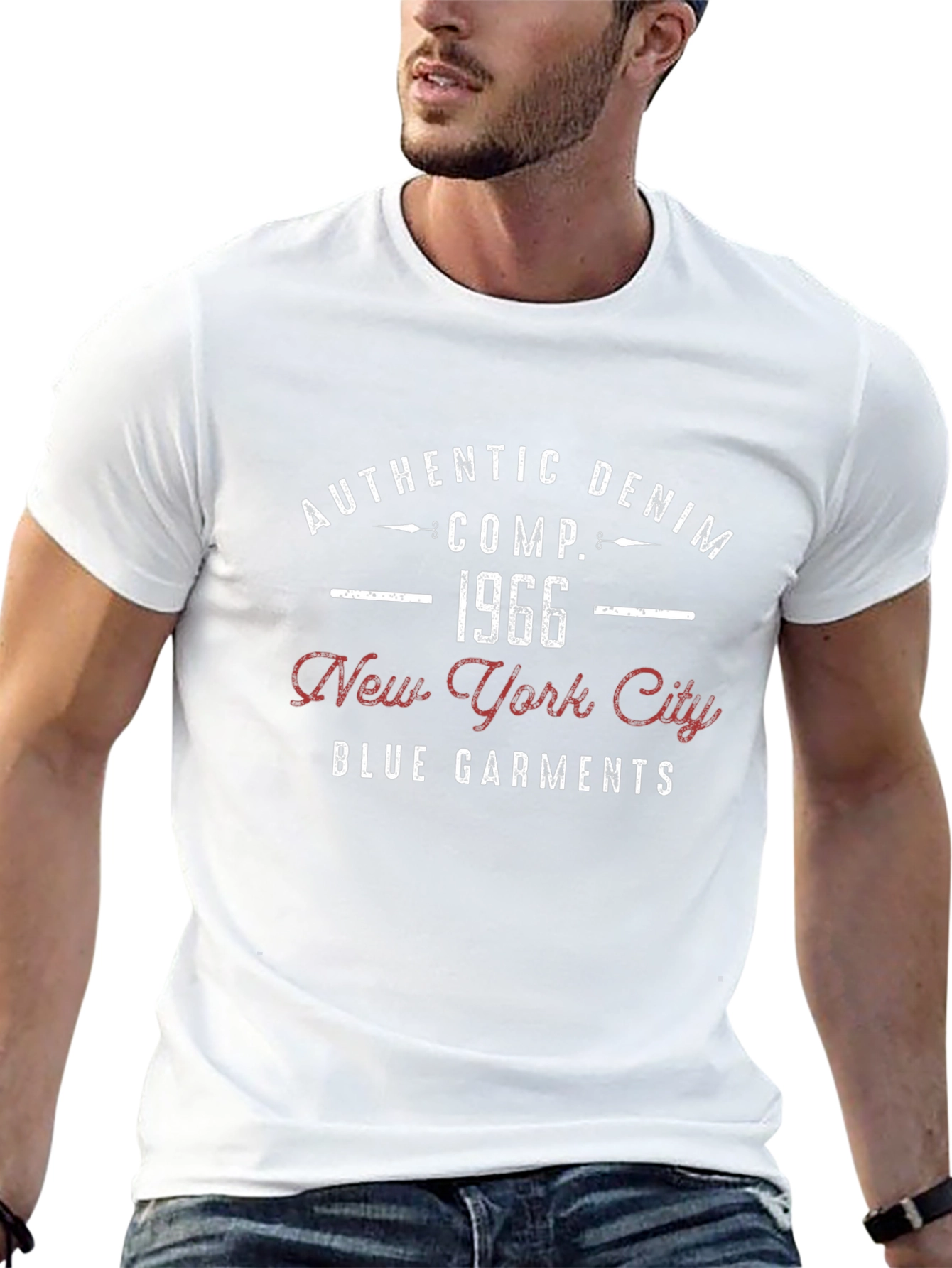 Authentic Denim 1966 Graphic T-Shirt
