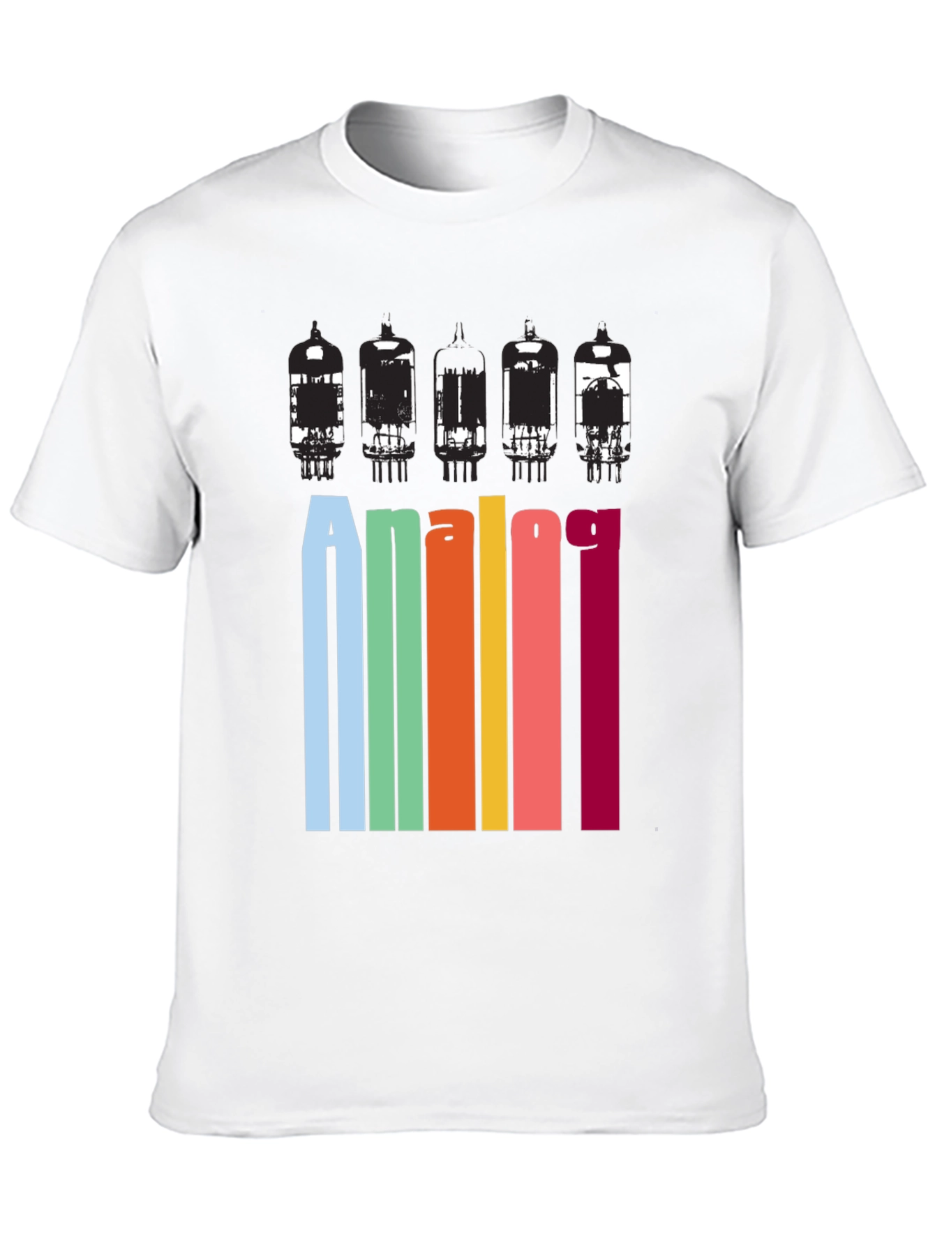Analog Tube Retro Graphic T-Shirt