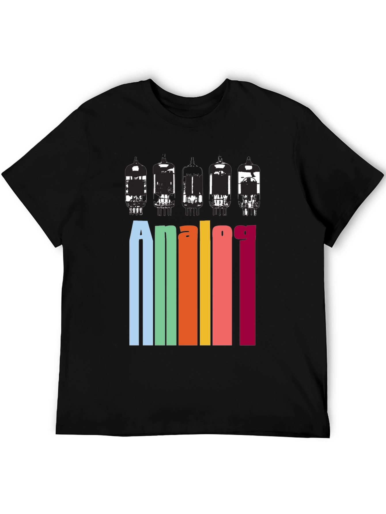 Analog Tube Retro Graphic T-Shirt