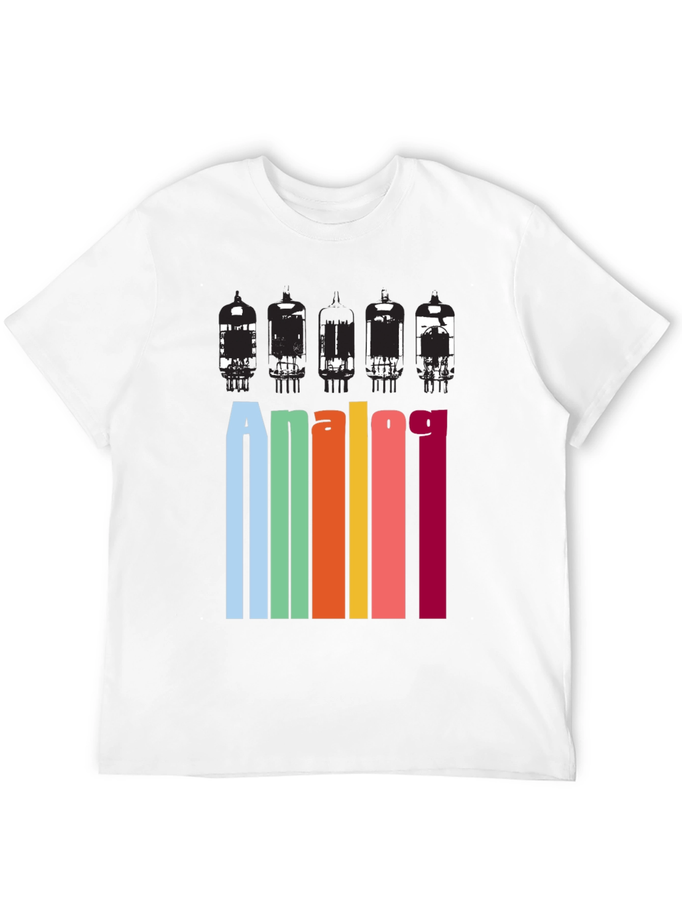 Analog Tube Retro Graphic T-Shirt