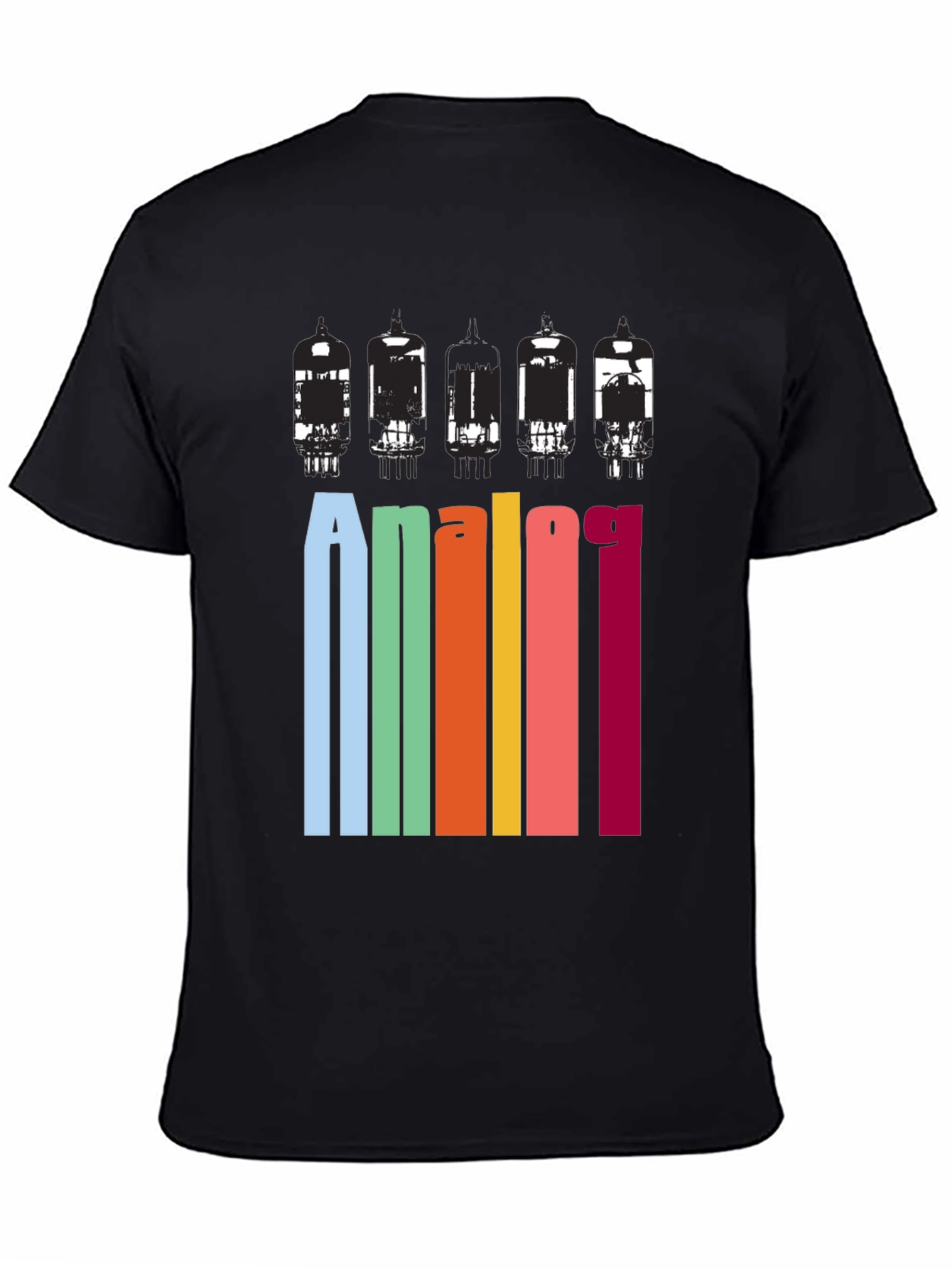 Analog Tube Retro Graphic T-Shirt