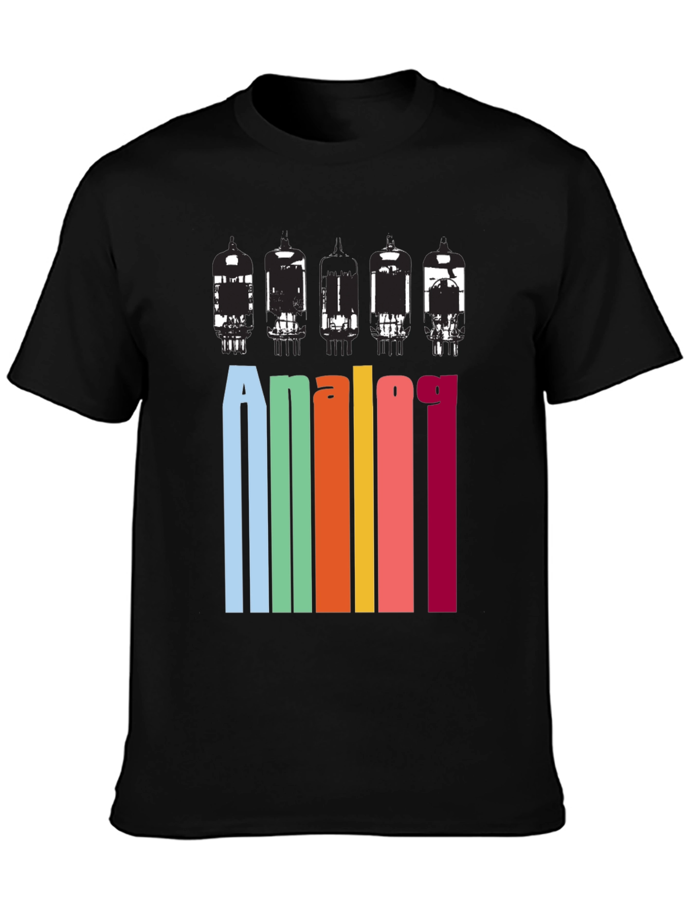 Analog Tube Retro Graphic T-Shirt