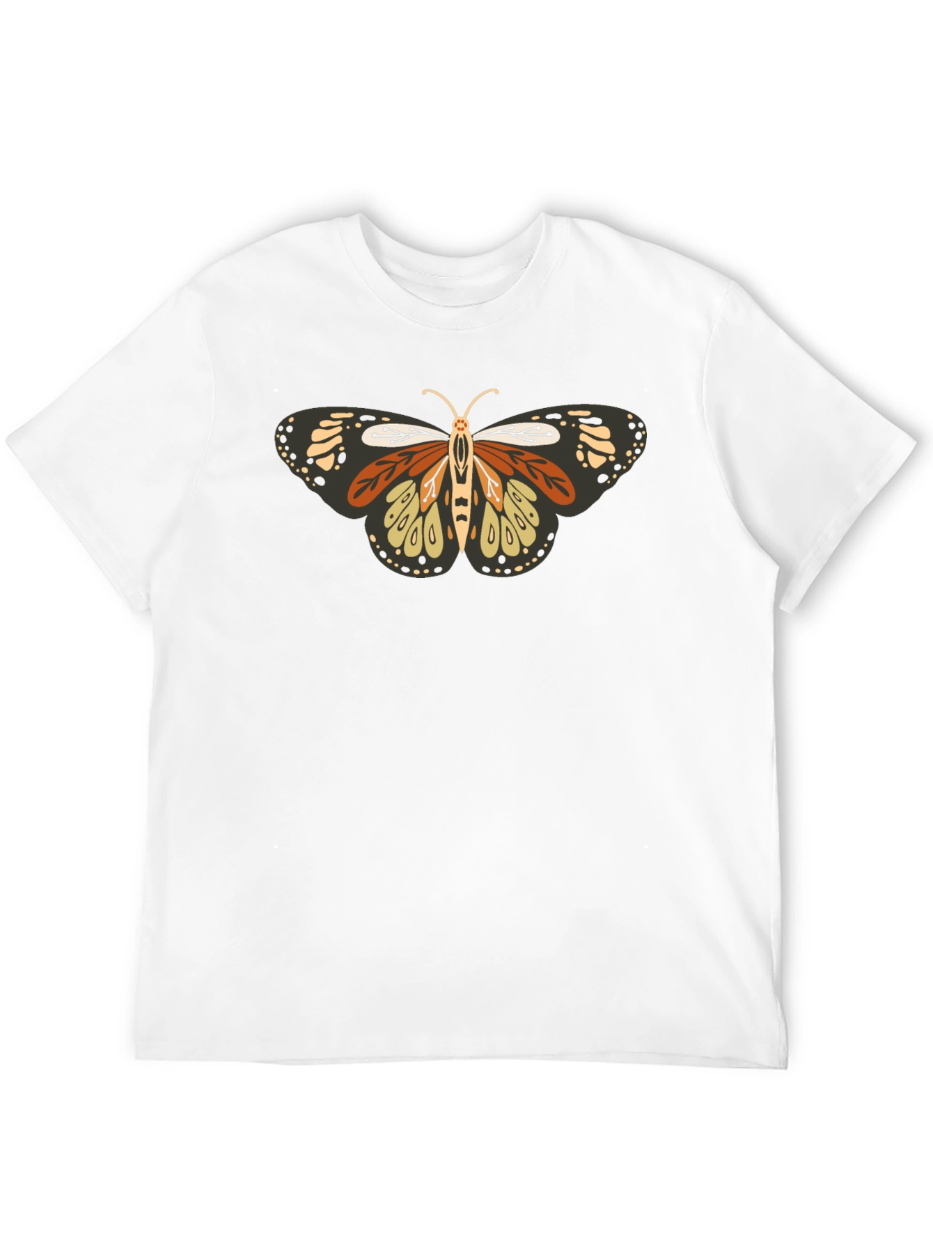 Butterfly Graphic Black T-Shirt