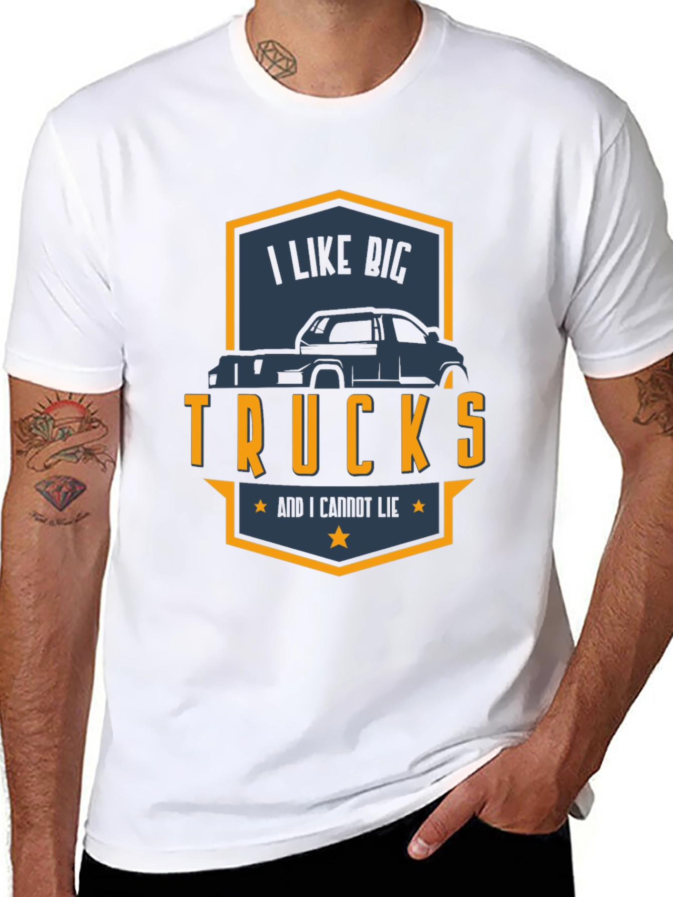 I Like Big Trucks T-Shirt - Bold Graphic Tee