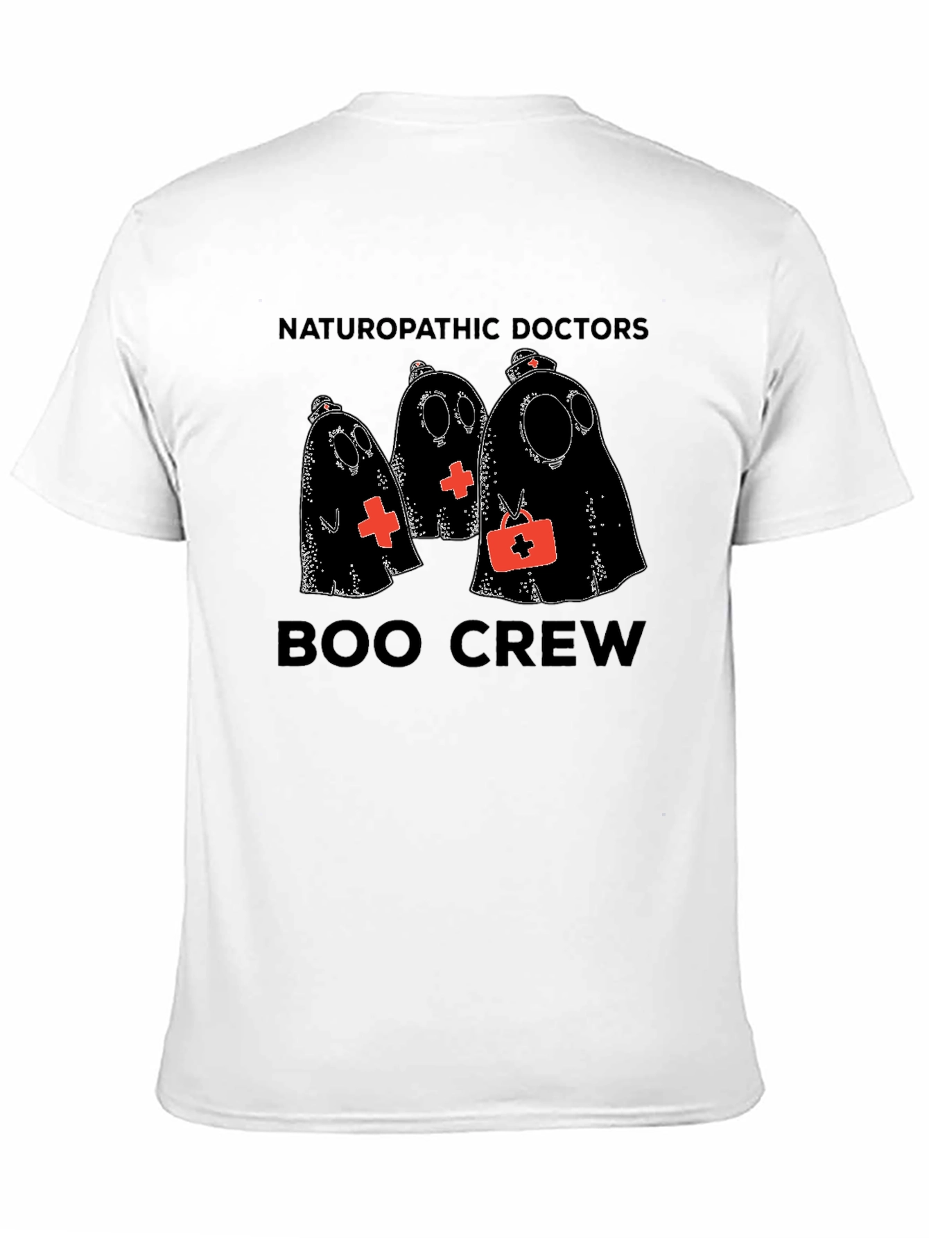 Naturopathic Doctors Boo Crew T-Shirt - Spooky Season