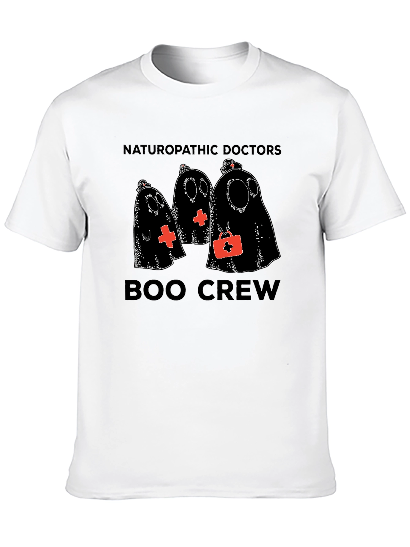 Naturopathic Doctors Boo Crew T-Shirt - Spooky Season