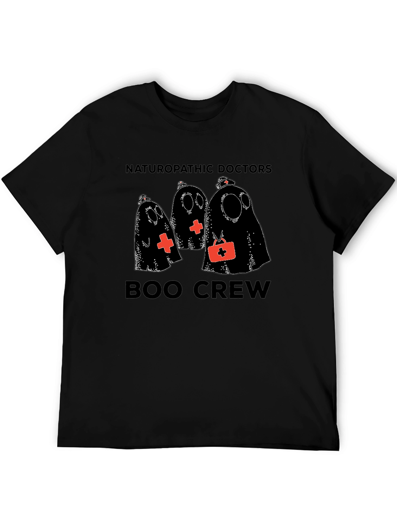 Naturopathic Doctors Boo Crew T-Shirt - Spooky Season