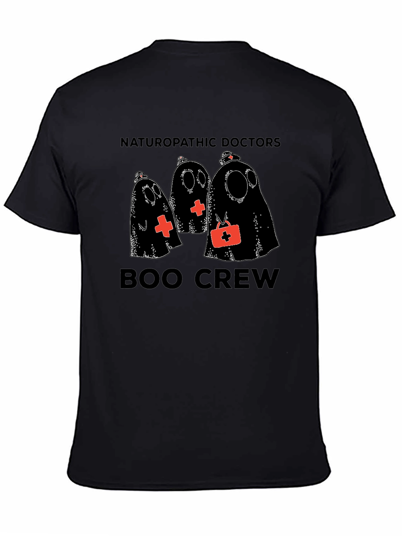 Naturopathic Doctors Boo Crew T-Shirt - Spooky Season