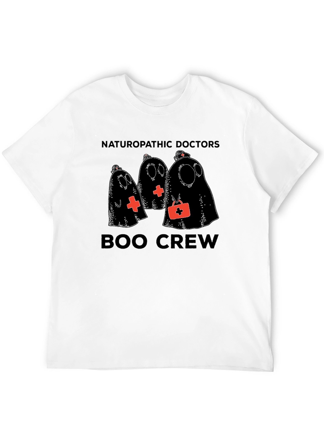 Naturopathic Doctors Boo Crew T-Shirt - Spooky Season