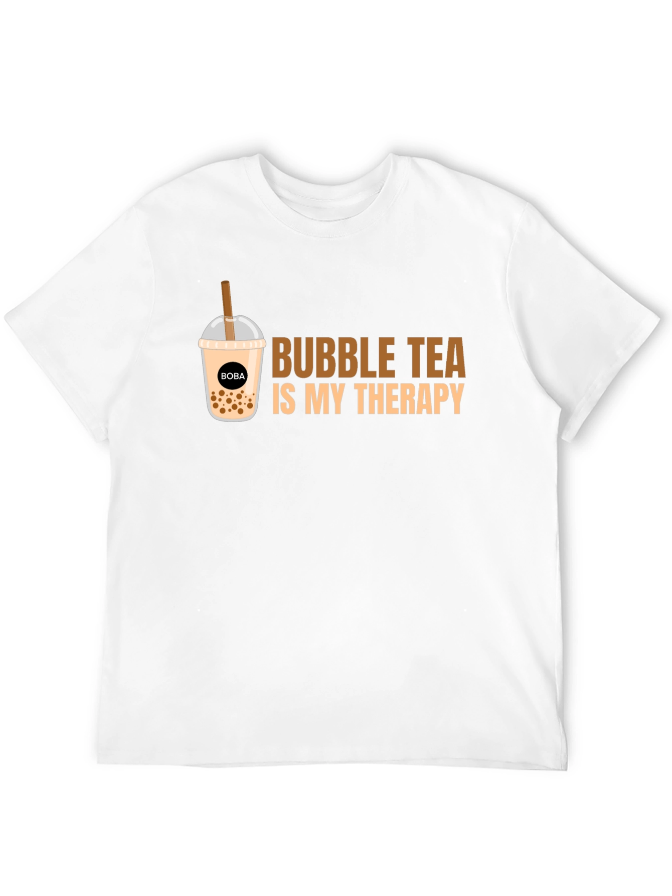 Bubble Tea Therapy T-Shirt - Boba Lover Tee