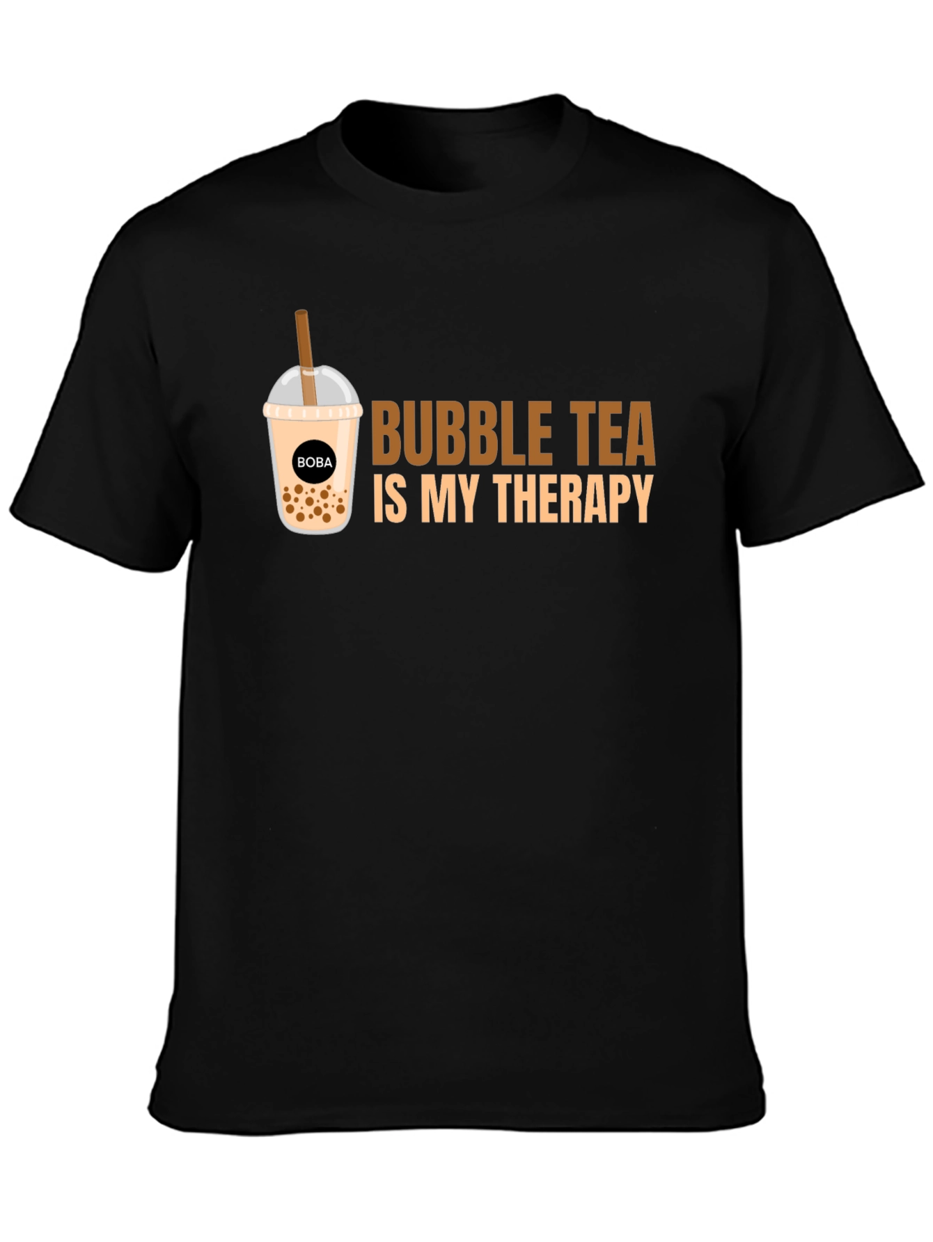 Bubble Tea Therapy T-Shirt - Boba Lover Tee