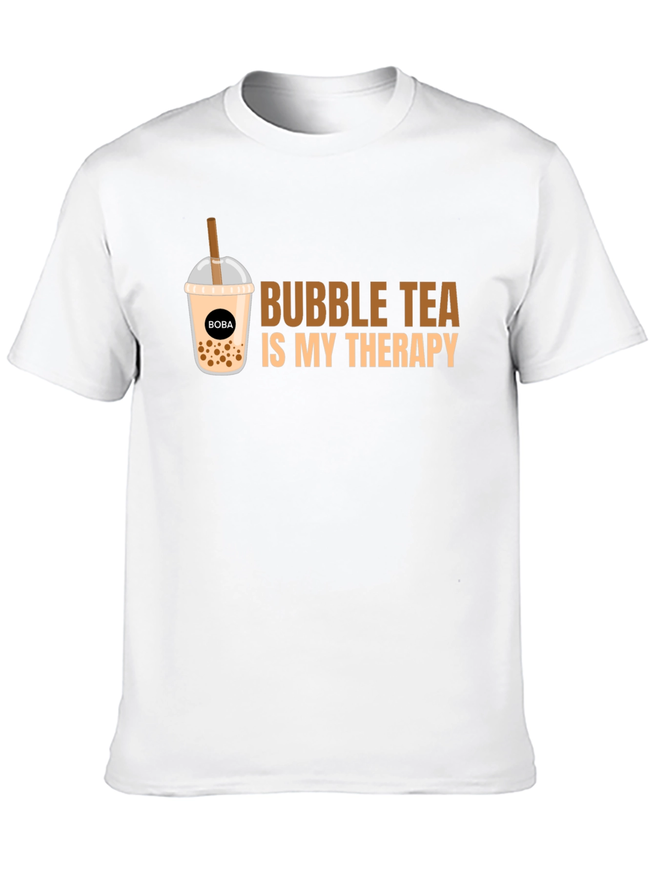 Bubble Tea Therapy T-Shirt - Boba Lover Tee