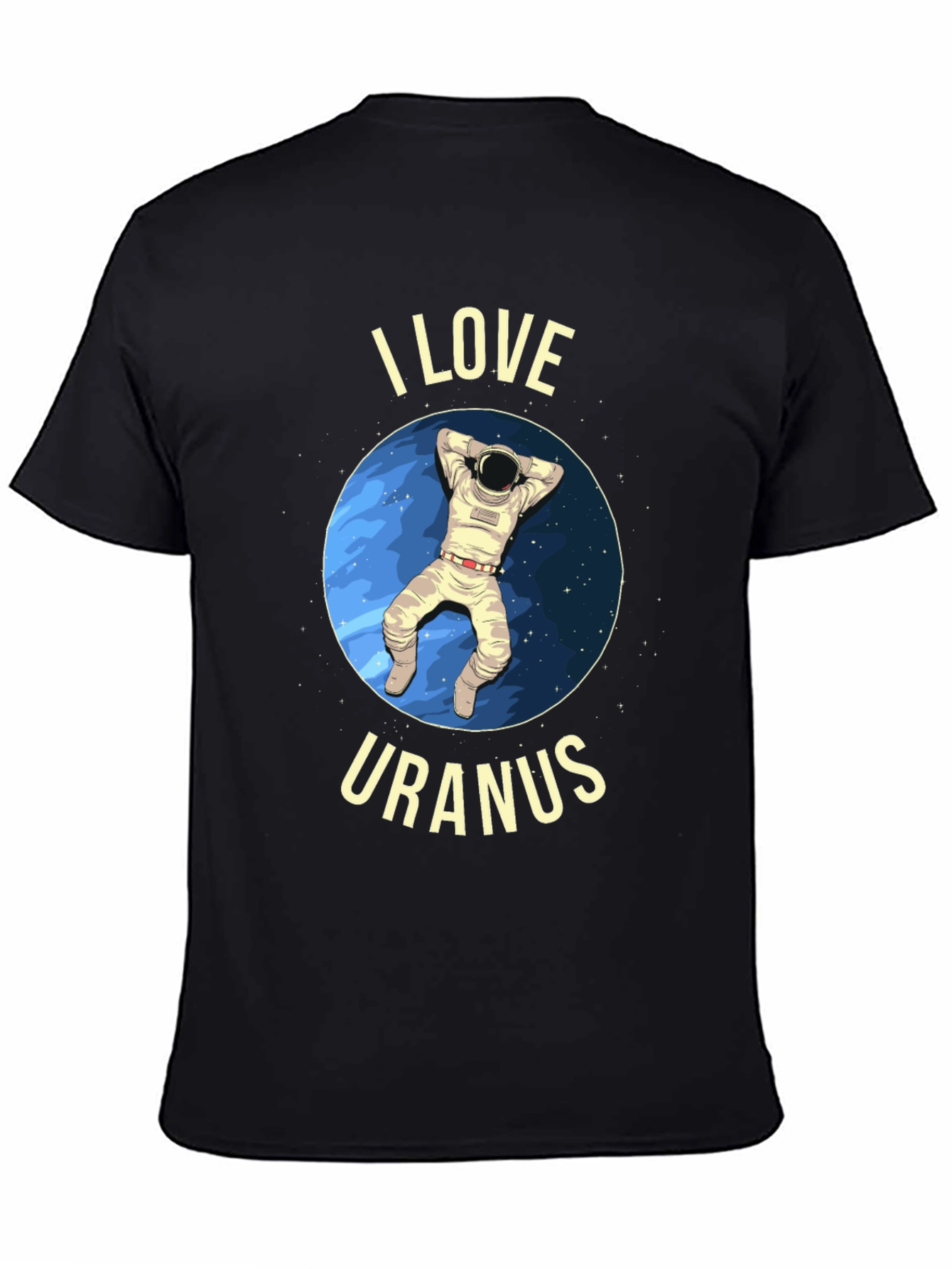 I Love Uranus T-Shirt - Astronaut Design