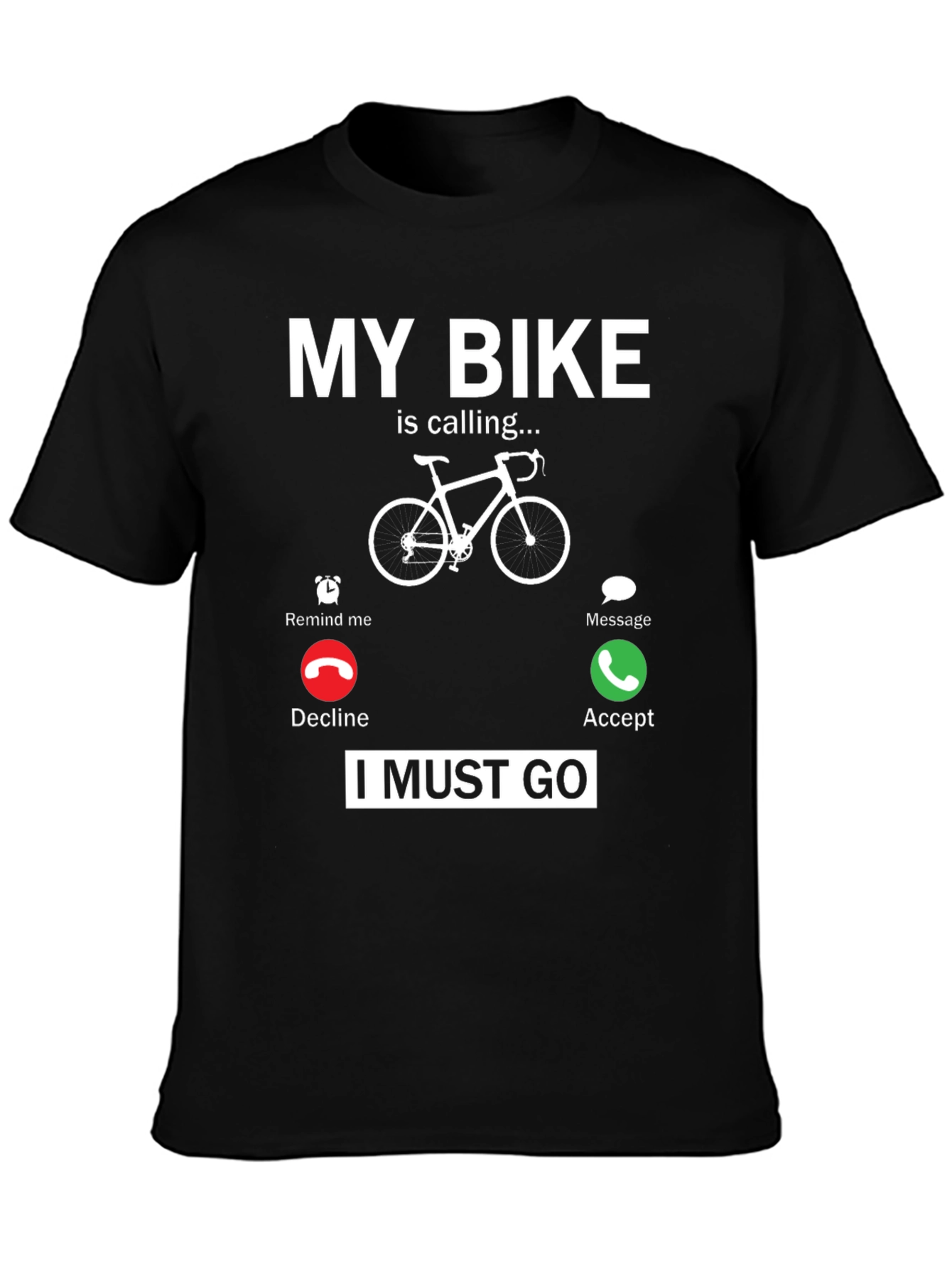 My Bike Is Calling T-Shirt