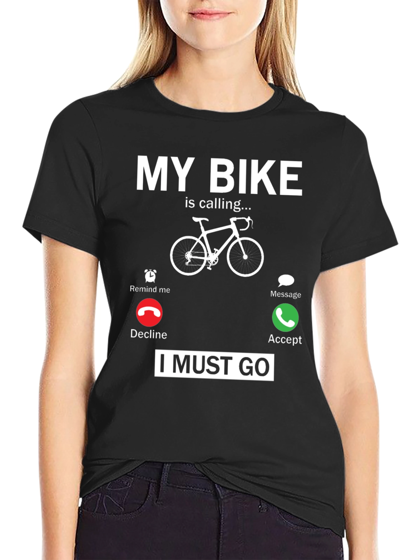 My Bike Is Calling T-Shirt
