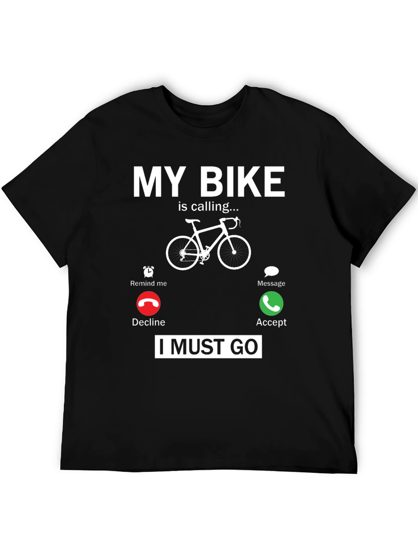 My Bike Is Calling T-Shirt