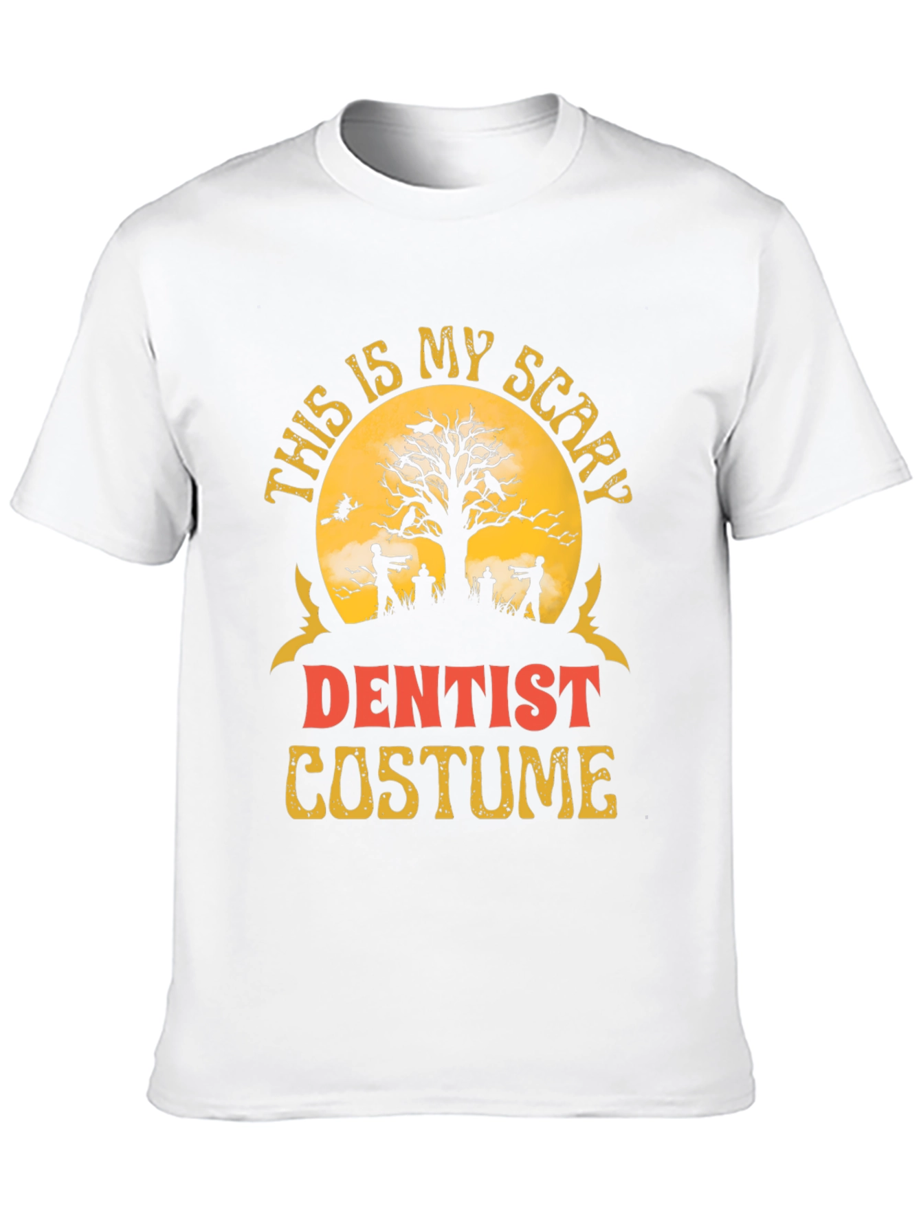 Scary Dentist Halloween Costume Graphic T-Shirt