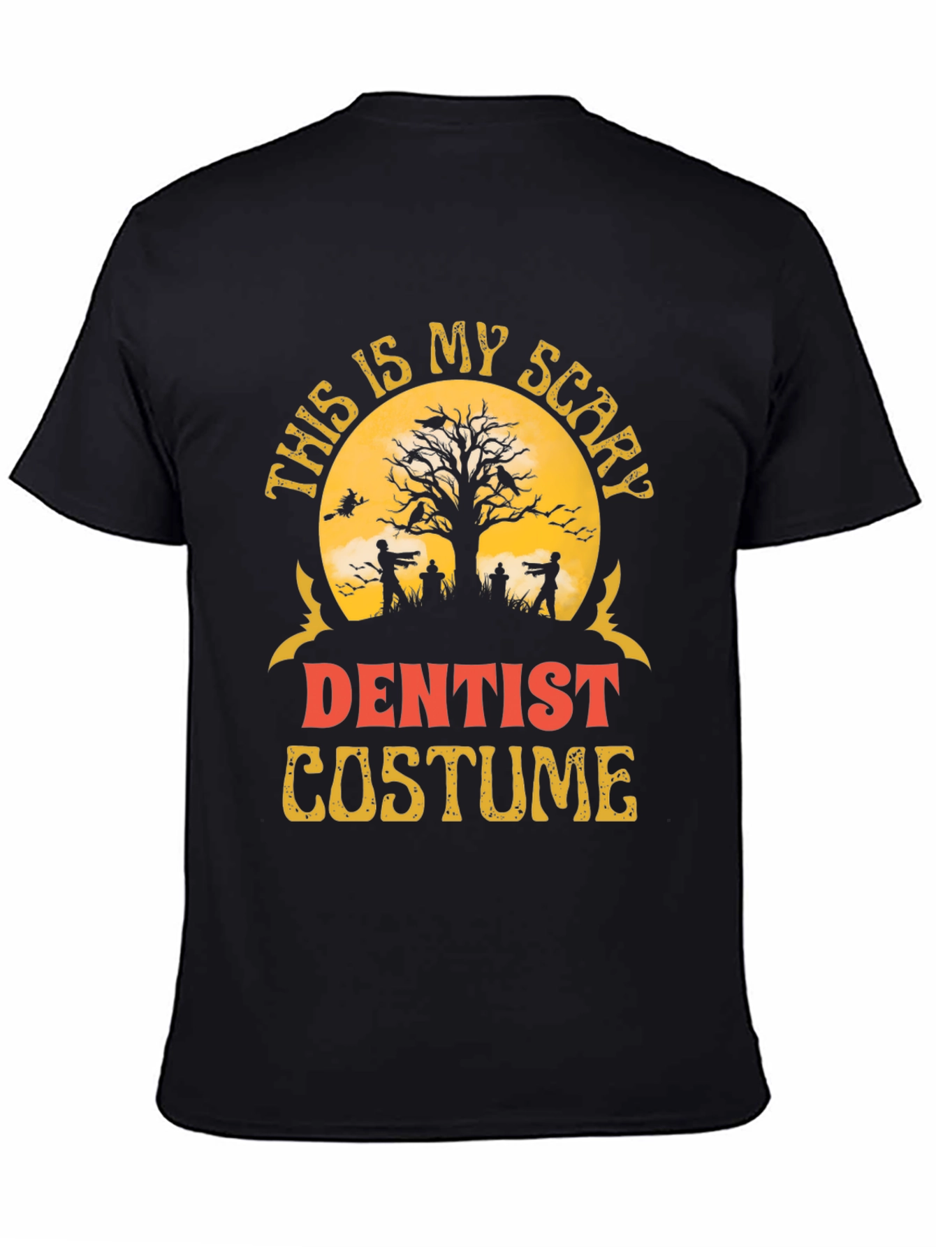 Scary Dentist Halloween Costume Graphic T-Shirt