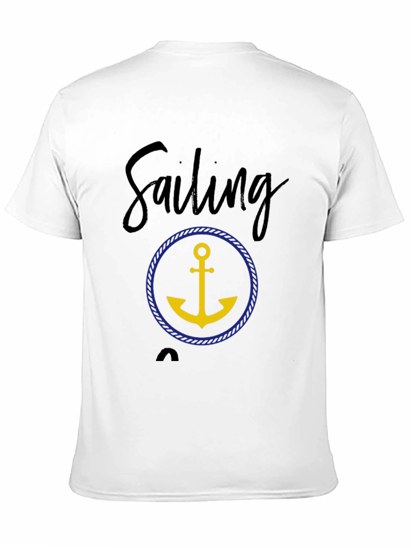 Sailing Anchor T-Shirt - Nautical Style