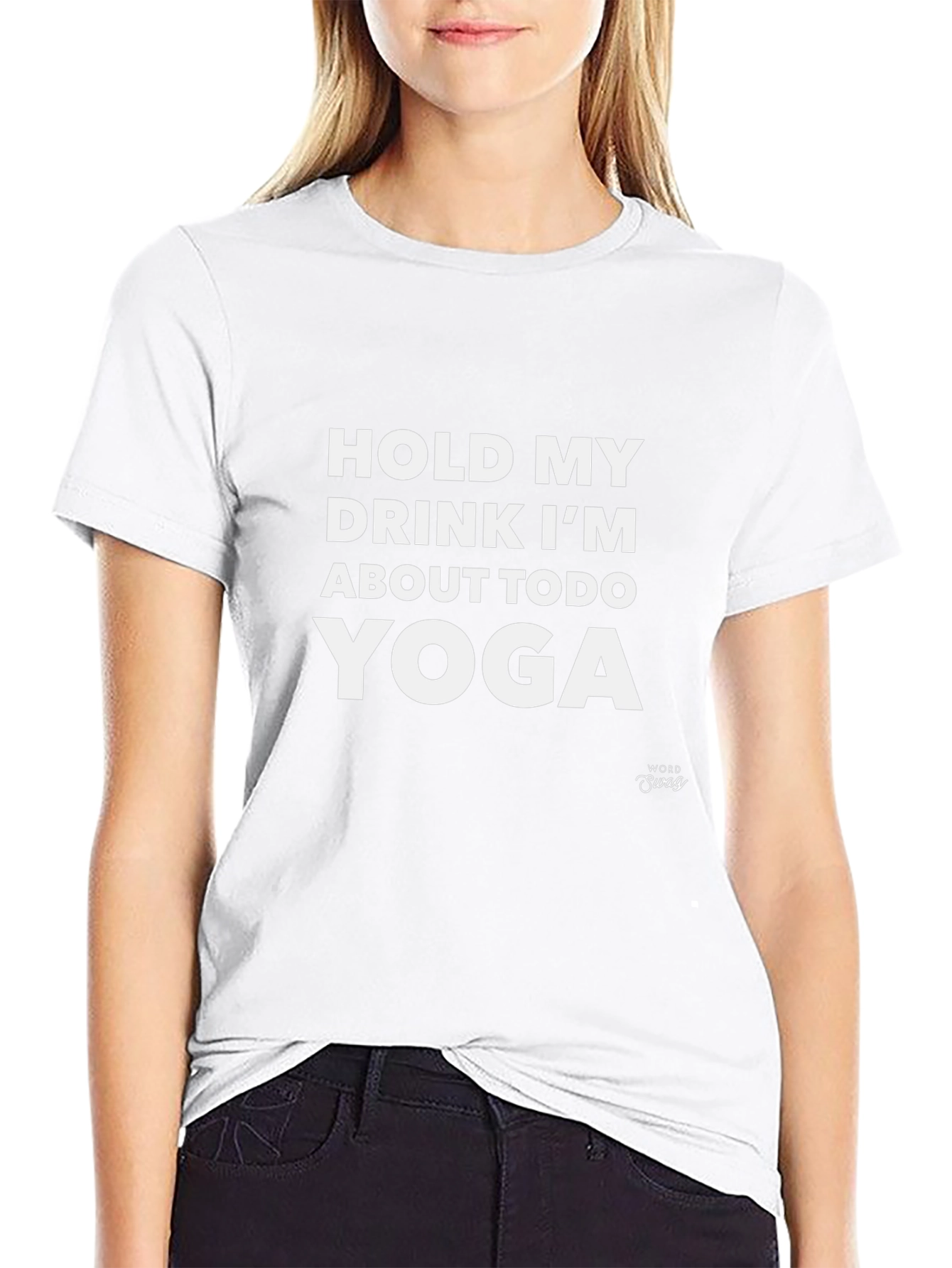 Yoga Lover Black T-Shirt