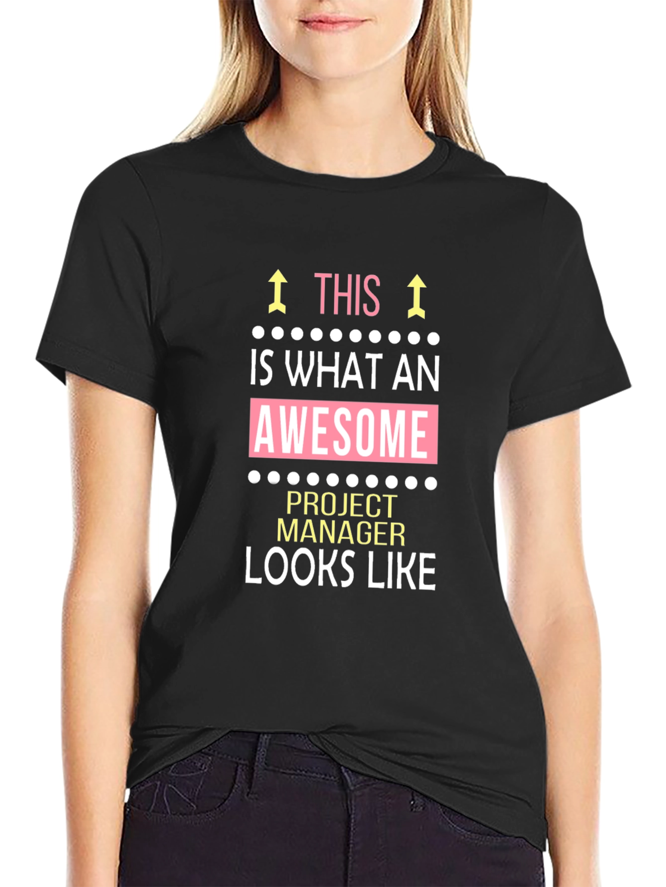 Awesome Project Manager Graphic T-Shirt