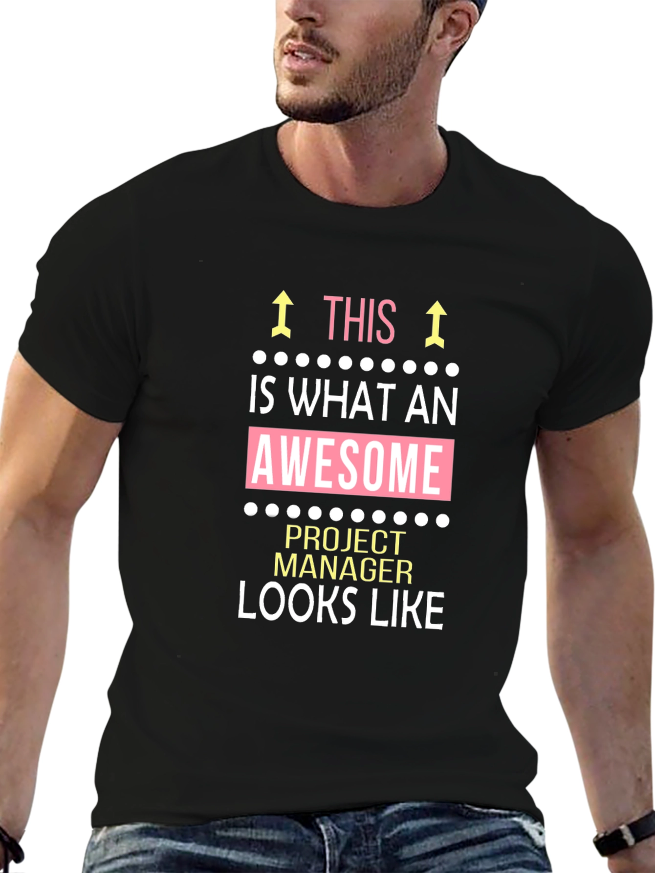 Awesome Project Manager Graphic T-Shirt