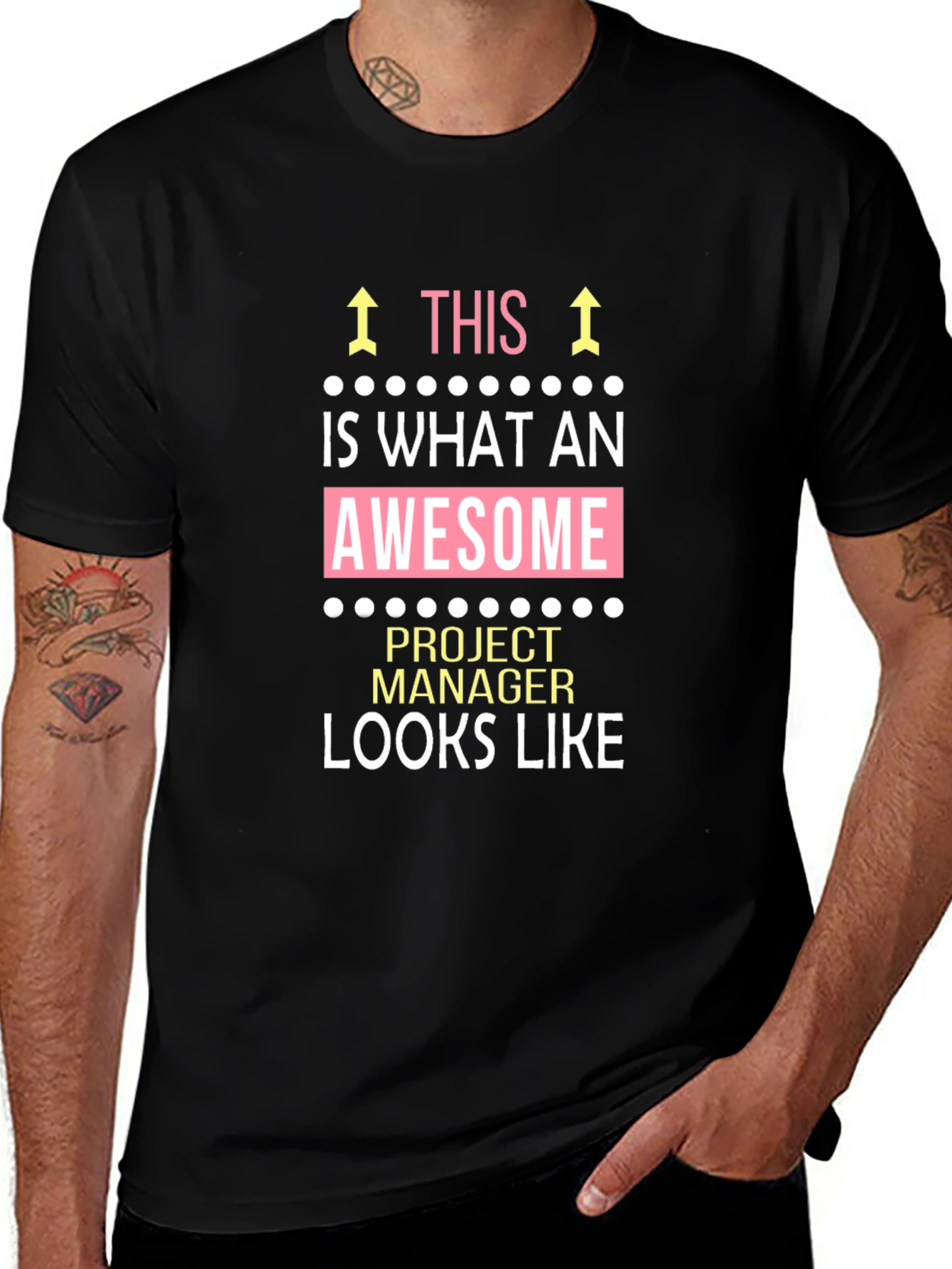 Awesome Project Manager Graphic T-Shirt