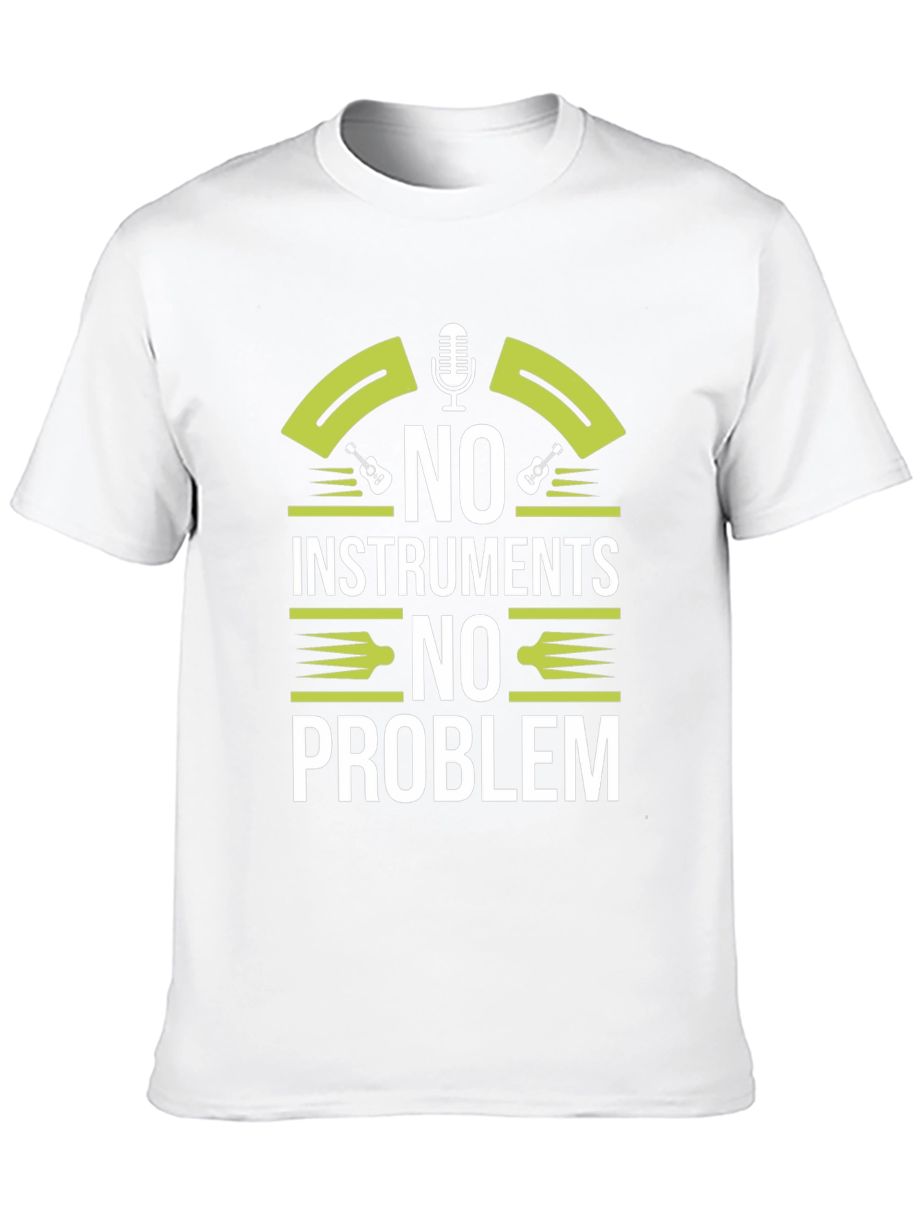 No Instruments No Problem Graphic T-Shirt