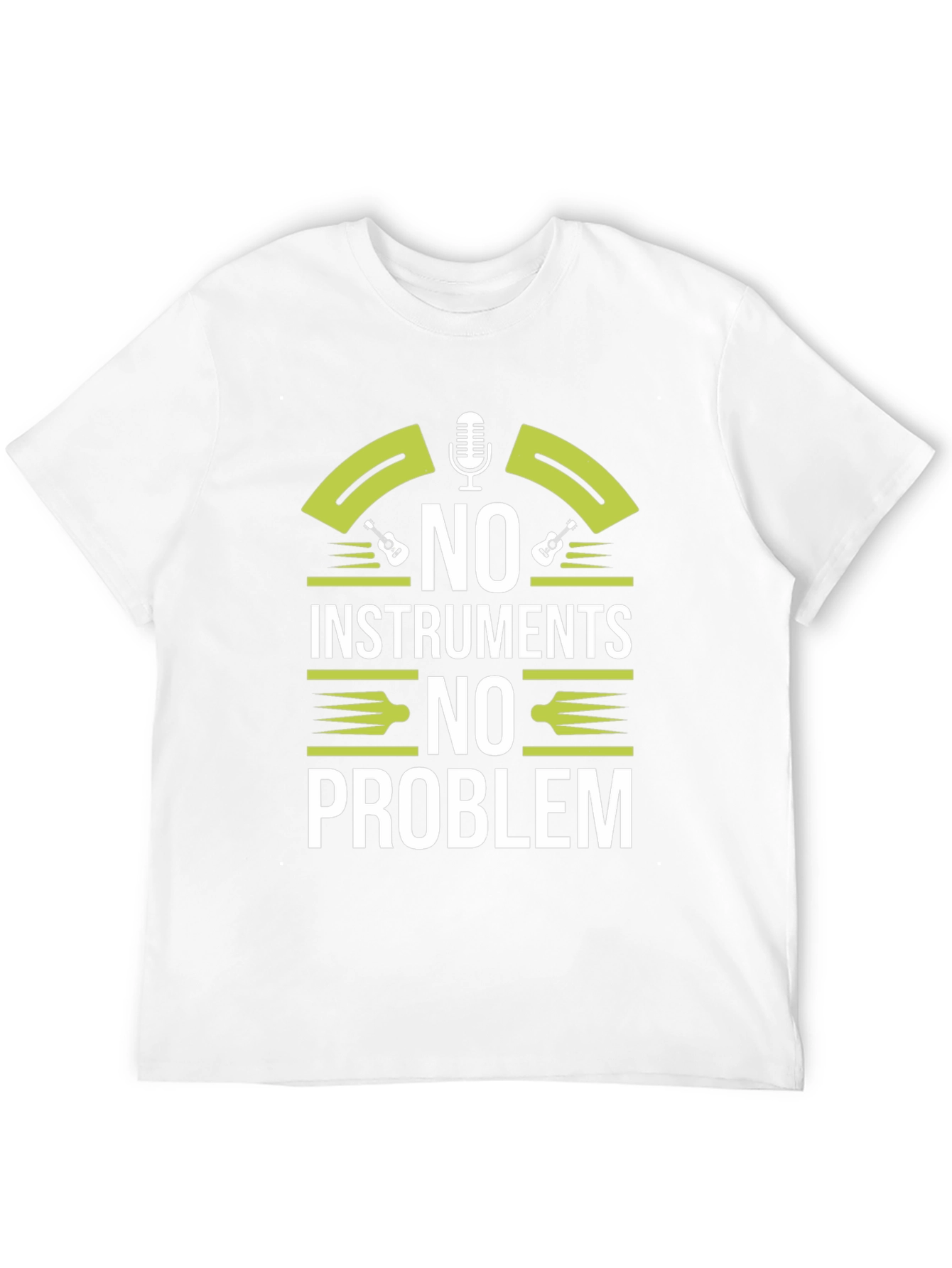No Instruments No Problem Graphic T-Shirt