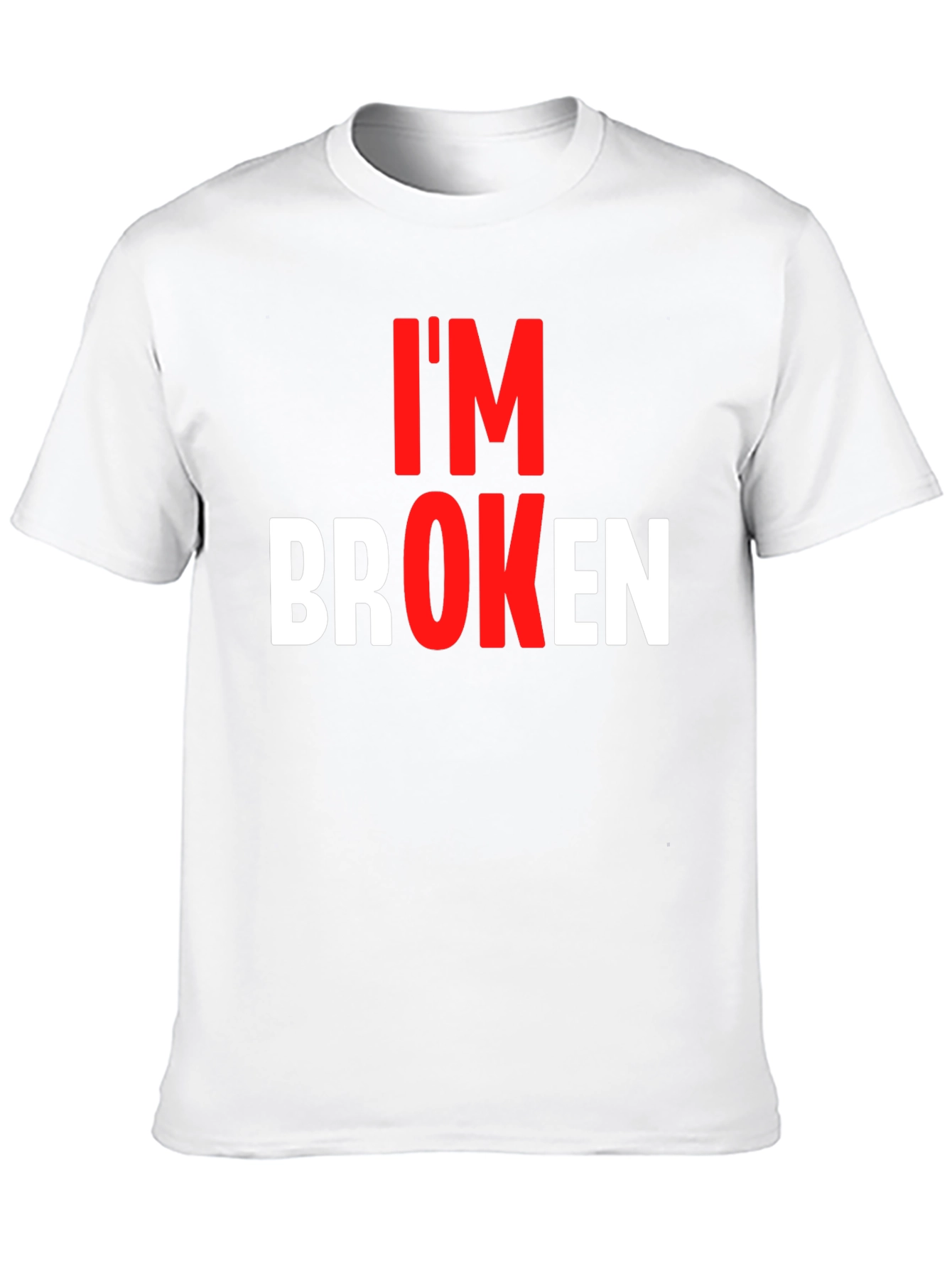 Im Broken Graphic Tee - Black T-Shirt