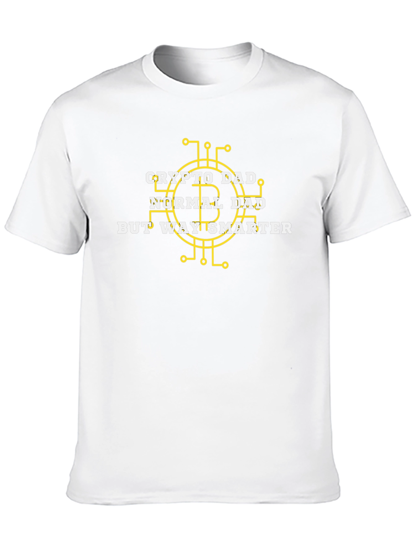 Crypto Dad T-Shirt - Bitcoin Themed